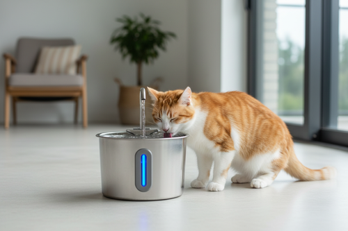 Fontana Automatica Pet - In Uso