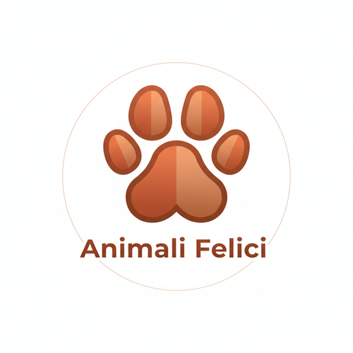 Logo Animali Felici con zampa